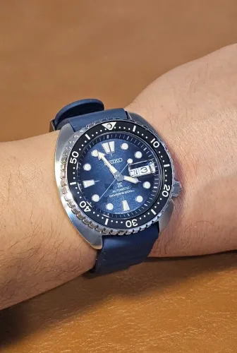 Seiko King Turtle Dark Manta Ray - SRPF77 