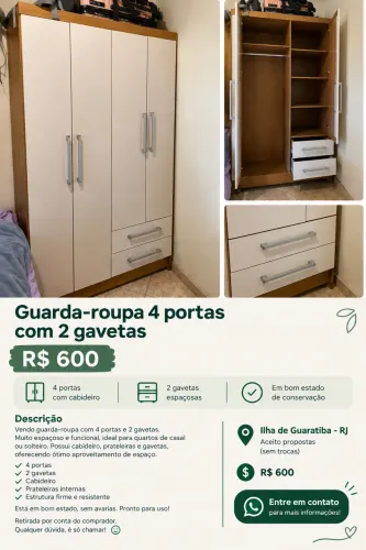 Armário de casal