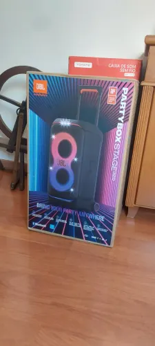 Partybox stage 320 JBL nova na caixa original lacrada