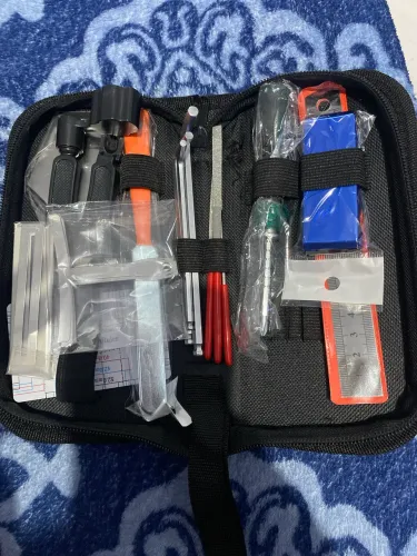 Kit 25 Ferramentas De Reparação E Cuidados Guitarra Luthier