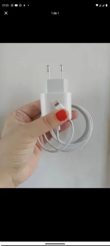 Carregador iPhone original turbo