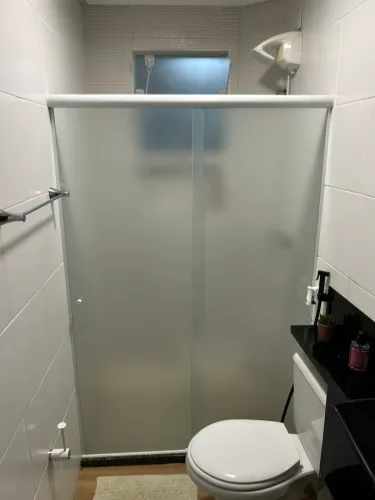 Aplicação jateado cristal 