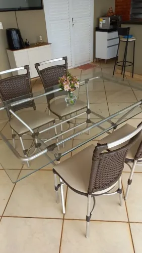 Mesa de vidro