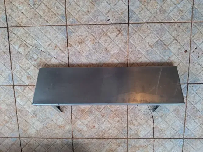 3 Prateleiras de Inox Profissional - Parede Cozinha Industrial