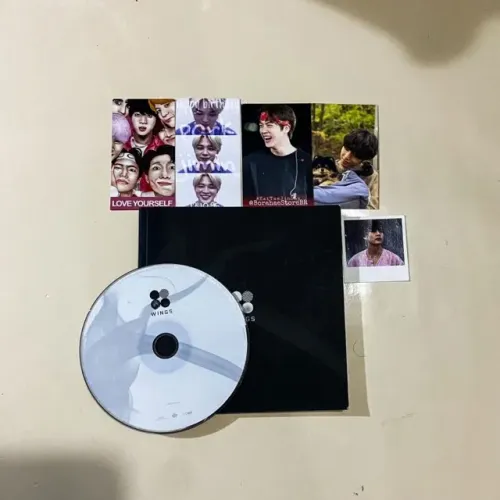 BTS - Wings [Versão W] + Cards + Polaroid