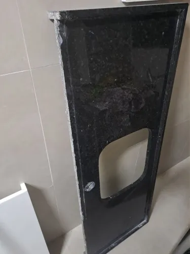 Vendo bancada de Pia em Mármore preto