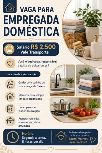 Empregada Doméstica - Agronômica Florianópolis