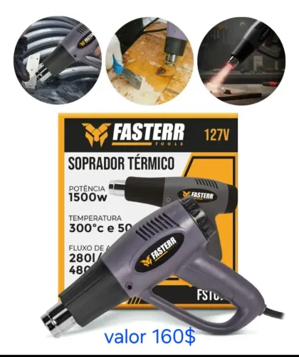 Soprador térmico 220v ou 110v novo entregamos