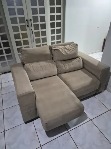 vendo sofa 2 lugares grande reclinável