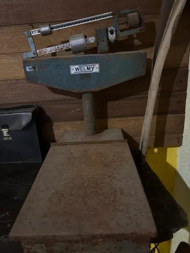 Balança Mecânica Antiga Welmy Industrial - Para Restauração ou Decoração