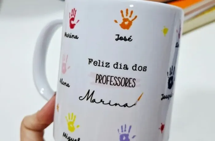 Canecas personalizadas Dia dos Professores