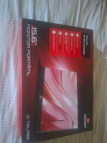 Monitor Portátil Grasep 15.6" Full HD IPS - Seminovo / Pouquíssimo Uso