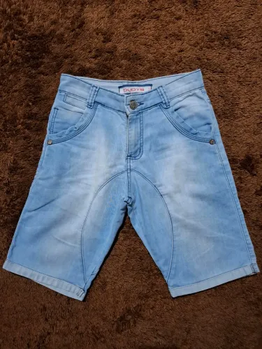 Bermuda jeans masculina