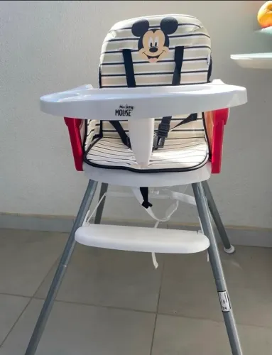 Cadeira alimentação Mickey