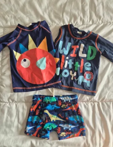 Moda Praia bebê Tip Top e Kid Stock