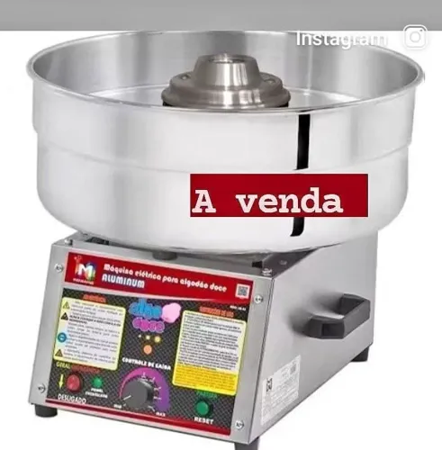 Máquina de algodão e Cama elástica