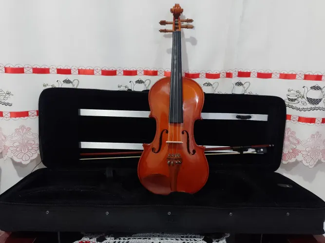 Vendo violino Artesanal 4/4 no estojo 2.000,00