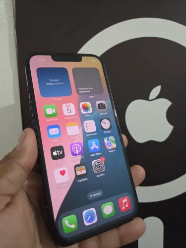 IPhone 14 bateria 87% zerado