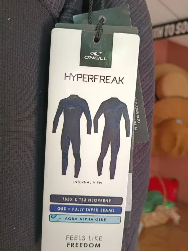 Long John O'neill hyperfreak 4.3 mm tamanho XL