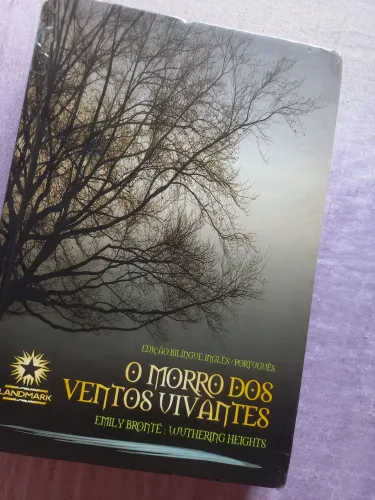 VENDO LIVRO EDIÇÃO BILÍNGUE  O MORTO DOS VENTOS UIVANTES