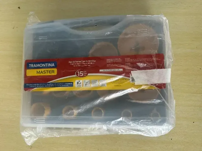 Jogo de Serra Copo Bimetal 15 peças TRAMONTINA MASTER