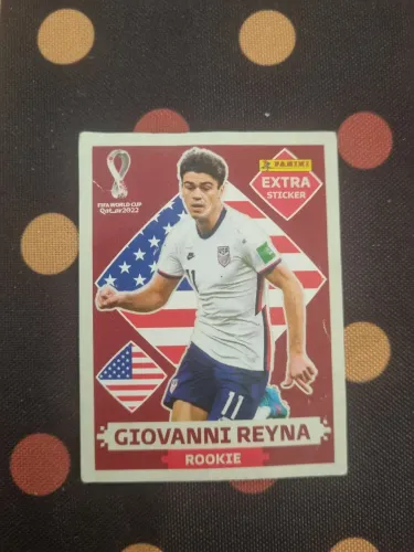 Figurinha Legend 2022- Giovanni Reyna- Bordô