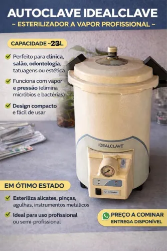 Autoclave automática da idealclave 