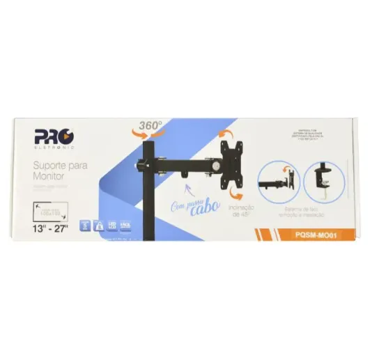 Suporte P/ Monitor 13 a 27 Polegadas 
