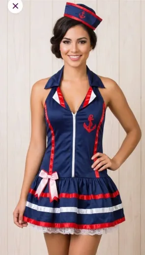 Fantasia marinheiro feminina