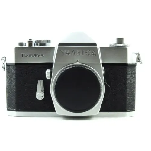 Câmera Analógica Yashica TL-Super Corpo Prata Vintage