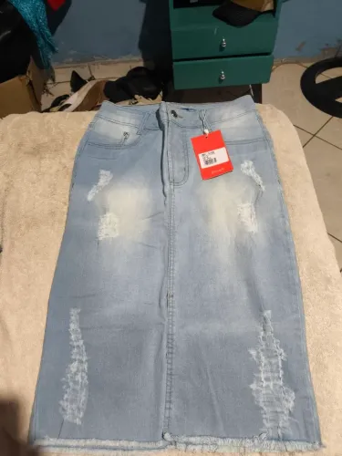? Saias Jeans Premium com Lycra - Novas com Etiqueta! ?Todas 38