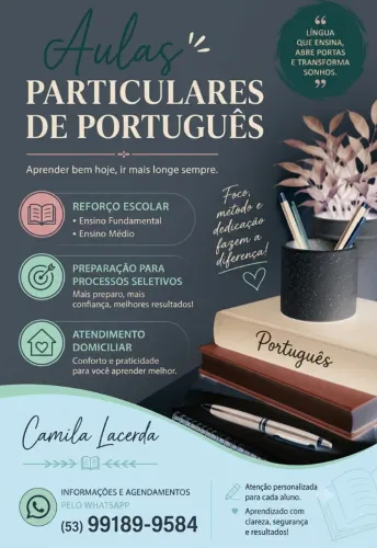 Aulas de Língua Portuguesa