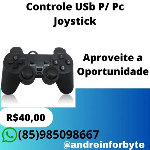 Controle USb para Pc