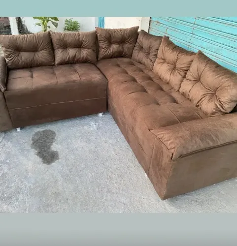 Sofá 6 almofadas oferta