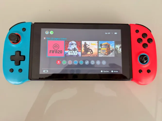 NINTENDO SWITCH V1 HAC-001 + DOCK + 7 JOGOS ? R$ 1.500