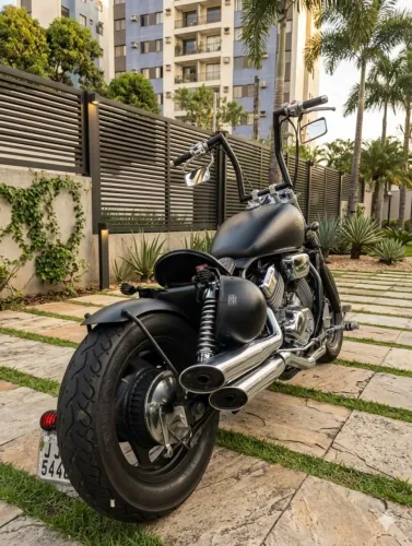 Honda Magna (VFR 700 F) Customizada (Estilo Bobber / Chopper)