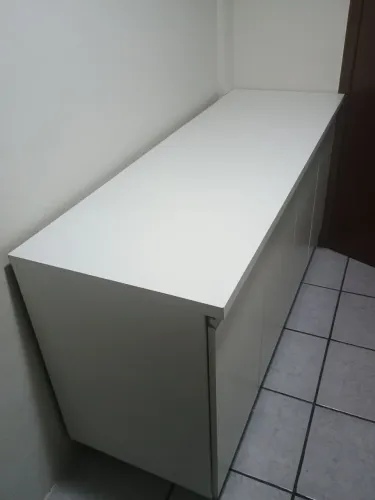 Balcão 100% MDF de 160 de comprimento super reforçado 