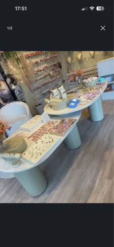Mesa orgânica em mdf