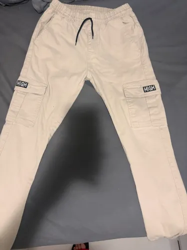Calça jeans Bege