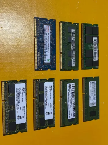 MEMÓRIA RAM NOTEBOOK 2GB & 1 GB 