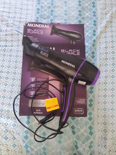 Secador Mondial Black Purple
