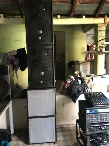 Som completo para bandas e eventos