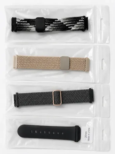 Pulseiras de relógio magnéticas trançadas Samsung Galaxy Watch 7/6/5/Fe 20mm