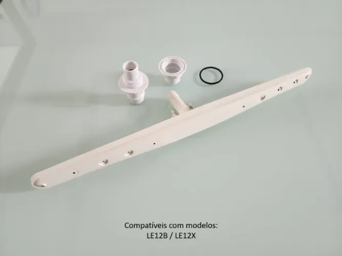 Conjunto espargidor inferior (hélice) lava louças Electrolux LE12B / LE12X