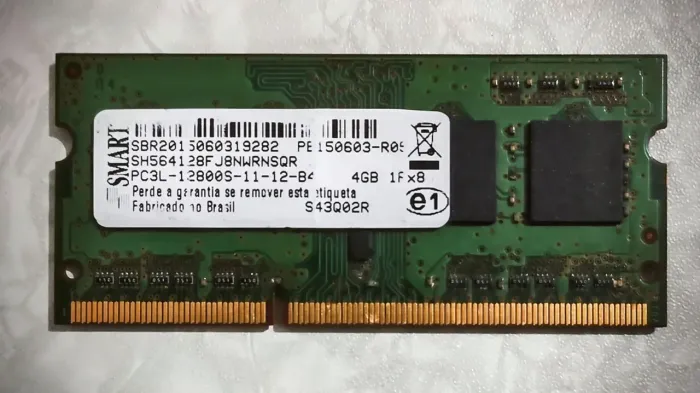 Memória ram 4gb dd3 para notebook