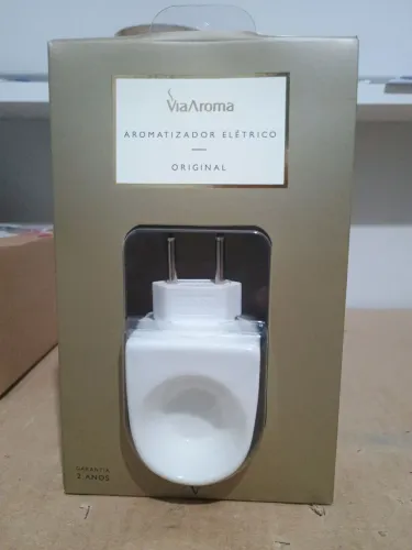 Aromatizador elétrico Via Aroma porcelana branco Bivolt