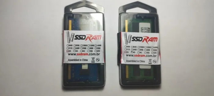 Kit Memória RAM DDR3 4GB p/ Notebook (2x 2GB) PC3-10600S