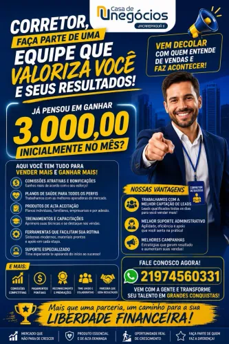 Vagas de trabalho com vendas
