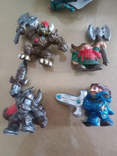 Lote cavalheiros medieval 