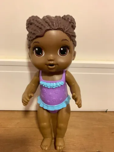 Boneca Baby Alive Bebê Banhos Carinhosos - Hasbro Morena